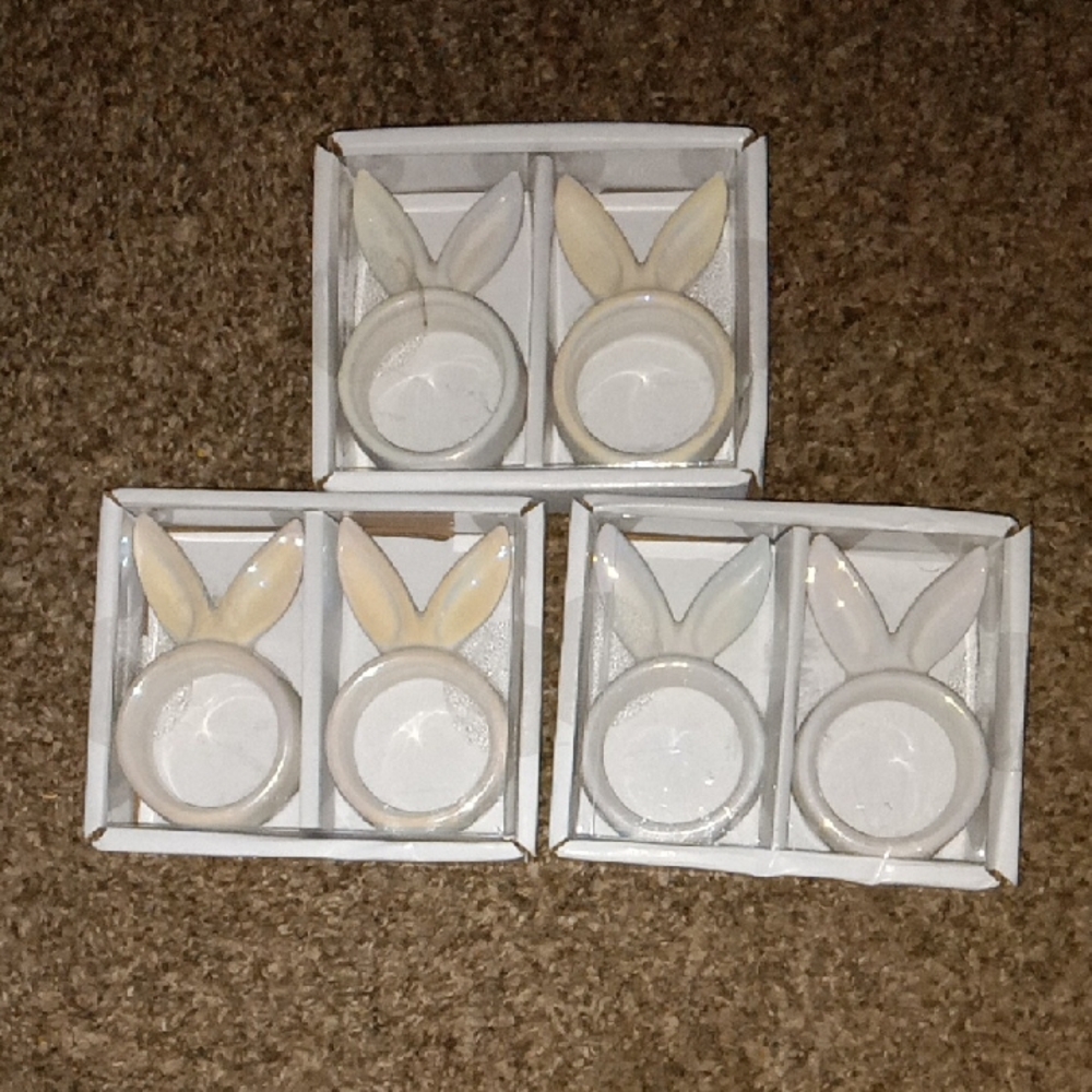 Bunny Ear Ceramic Egg Holders